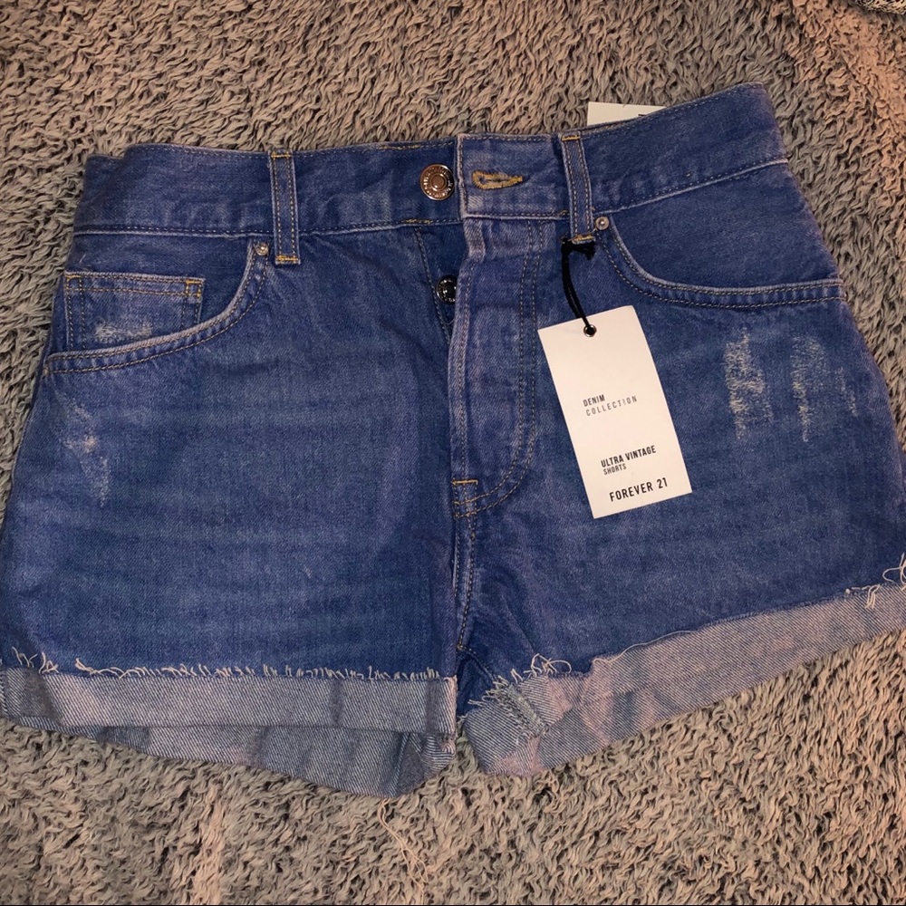 F21 Denim Shorts